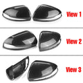 Set of 2 Mirror Cover Caps for Mercedes-Benz W205 W213 W222 W253 (2014–2018) Carbon Look LHD
