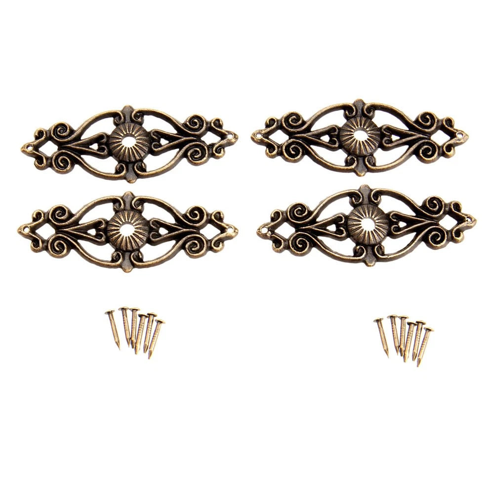 4Pcs Corner Protector for Jewelry Box, Scrapbook, Gift Box (62x23mm)
