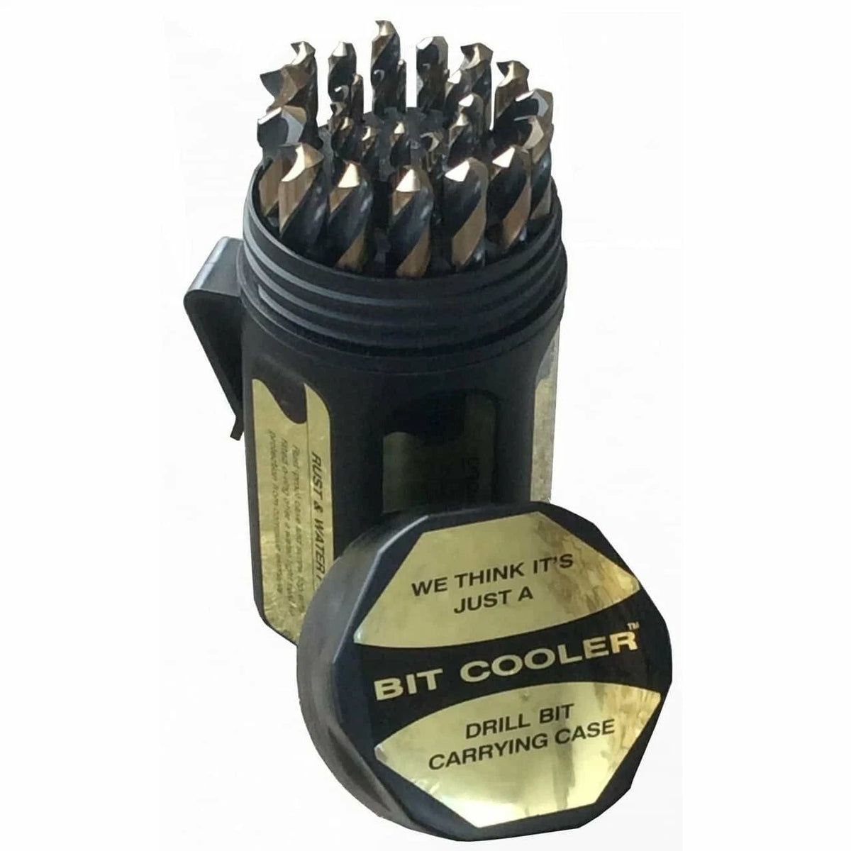 Set of 2 Drill America KFD29JPC 1/16" - 1/2" High Speed Steel Bits