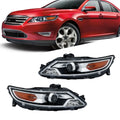 Projector HID Headlights for Ford Taurus SHO (2010–2012) Driver+Passenger