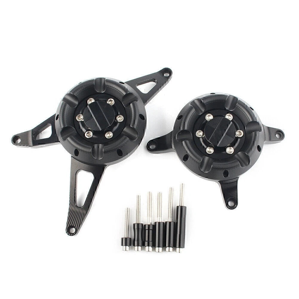 Motor Stator Slider Protector Cover Guard for Honda CB650F (2014–2018) BLACK
