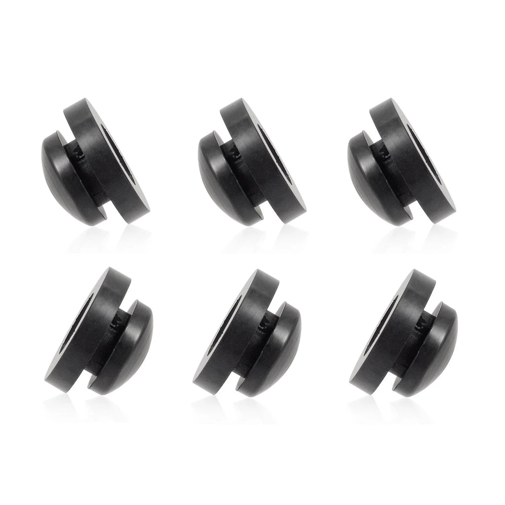 Set of 6 Front Fender Mounting Rubber Grommets for Honda TRX250R (1986–1989)