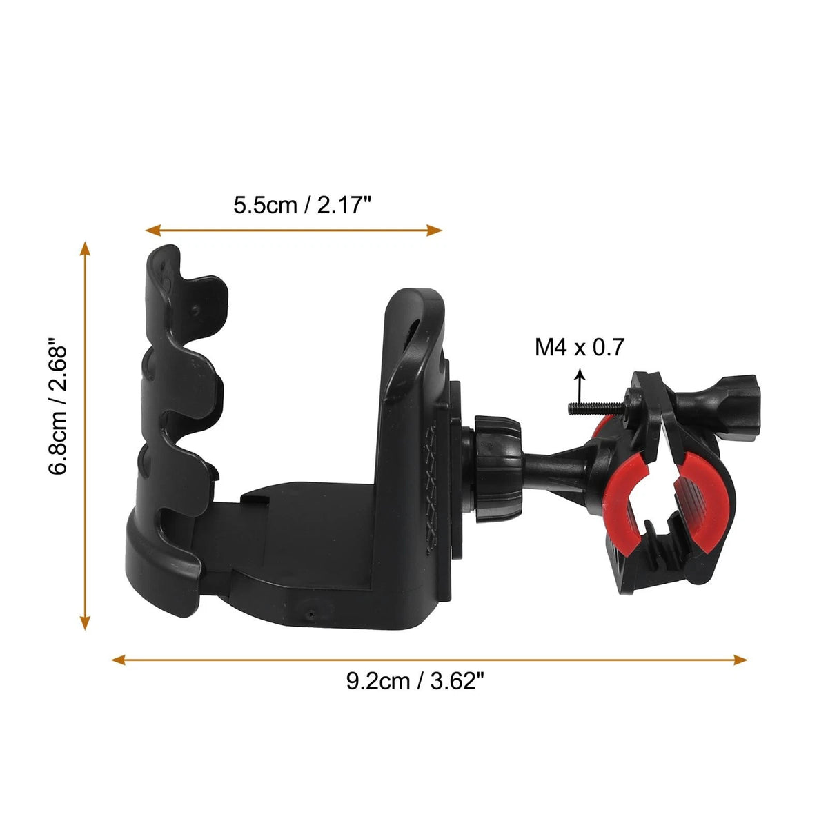 Bike Drink Holder Cup Holder for Universal Bicycle ATV Handlebar Mount (Any Year)