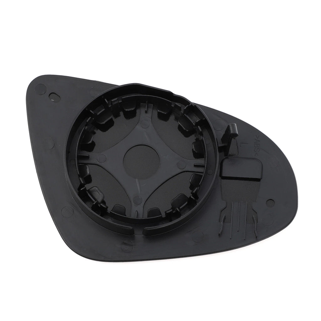 Left Side White Mirror Glass w/ Back for Citroen C1 (2014–2022)