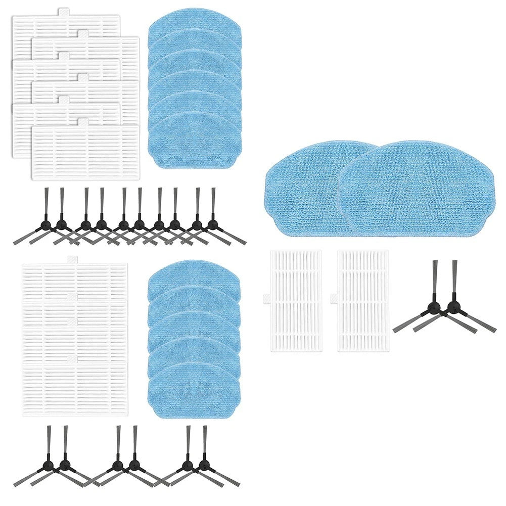 Cleaning Tool Side Brush Mop Cloths Filter for LCrock Mop