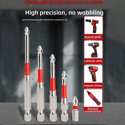 PH2 Screwdriver Bit Set for Power Tool (Shock Resistant, Slender Waist)