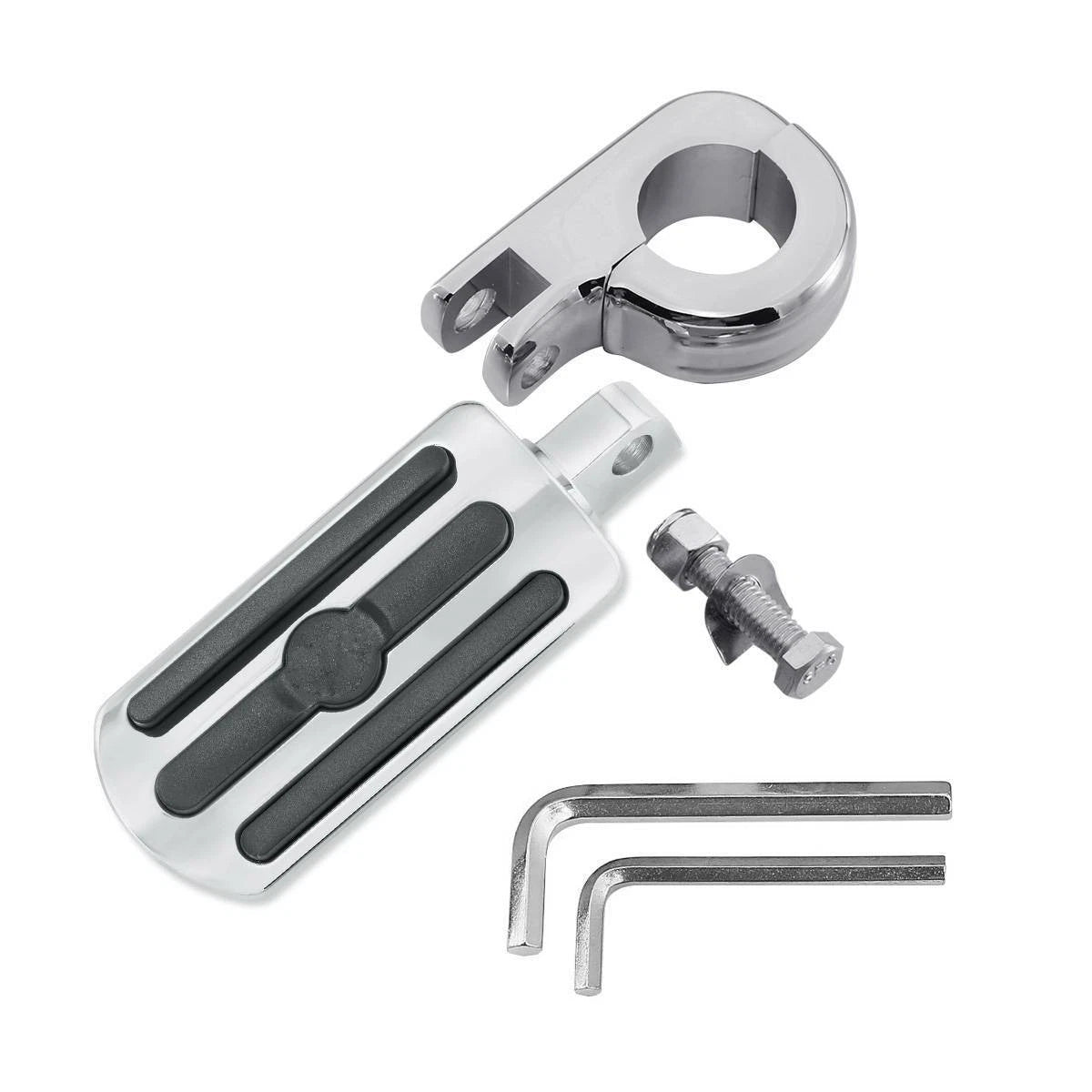 1.25" Engine Bars Highway Footpegs for Harley Electra Glide (2000–2023)