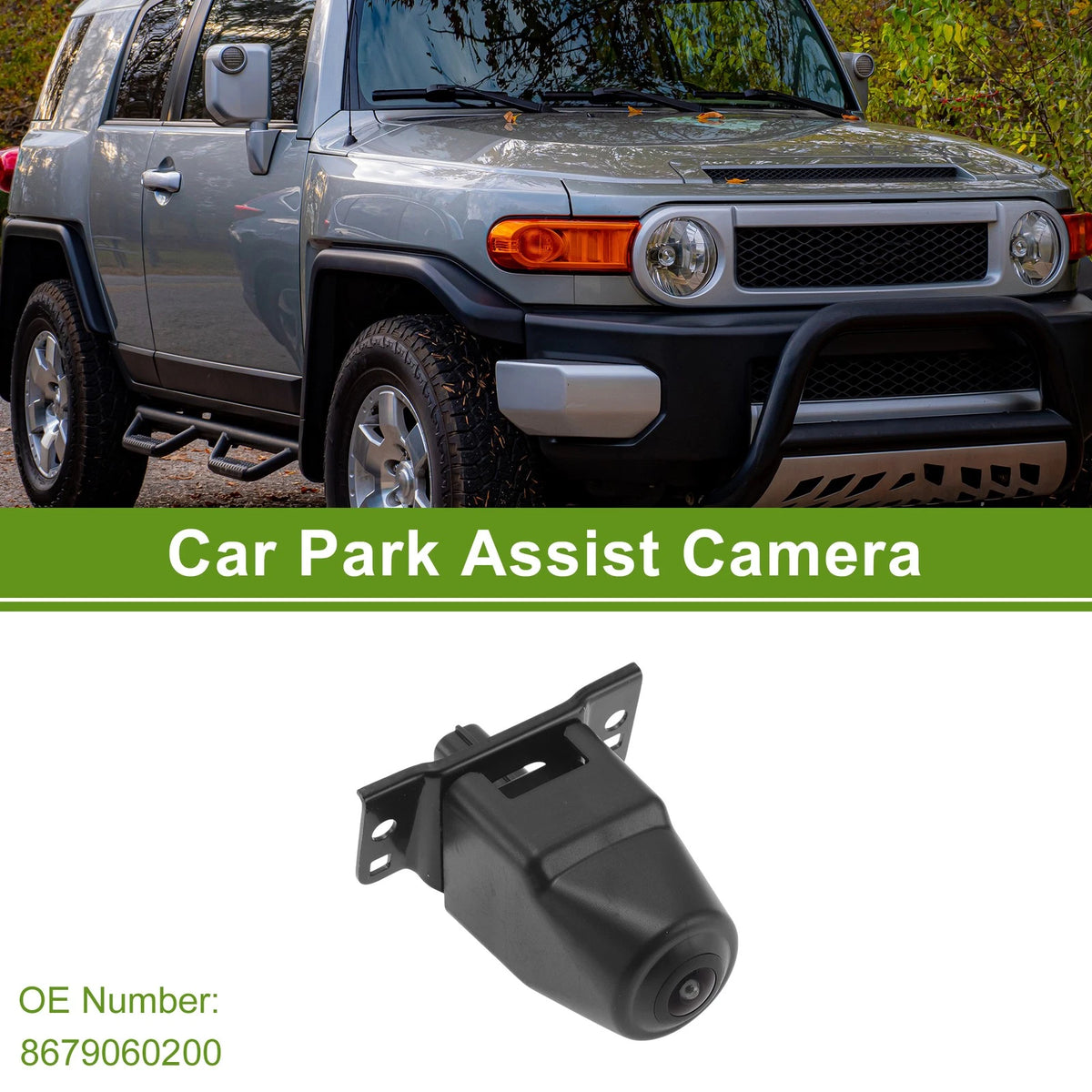 Rear View Backup Camera Replacement for Toyota FJ Cruiser (2007–2014)