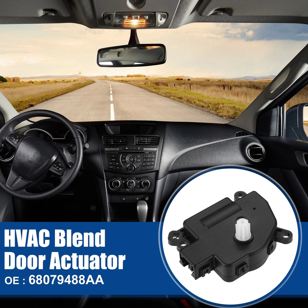 2PCS HVAC Blend Door Actuator Replacement for Dodge Durango (2011–2013)