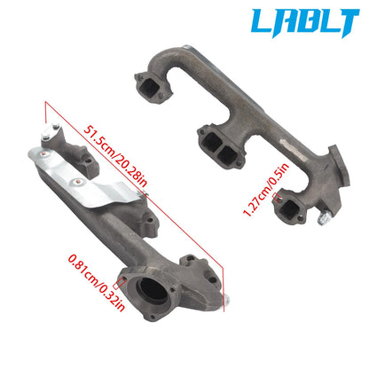 Left Side Exhaust Manifold for Chevy GMC C1500 C2500 K1500 K2500 Yukon (1998–2000)