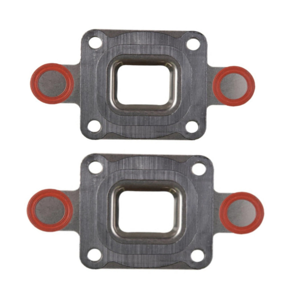 2X Exhaust Elbow Riser Gasket for MerCruiser (27-864549A02, 27-864549A1)