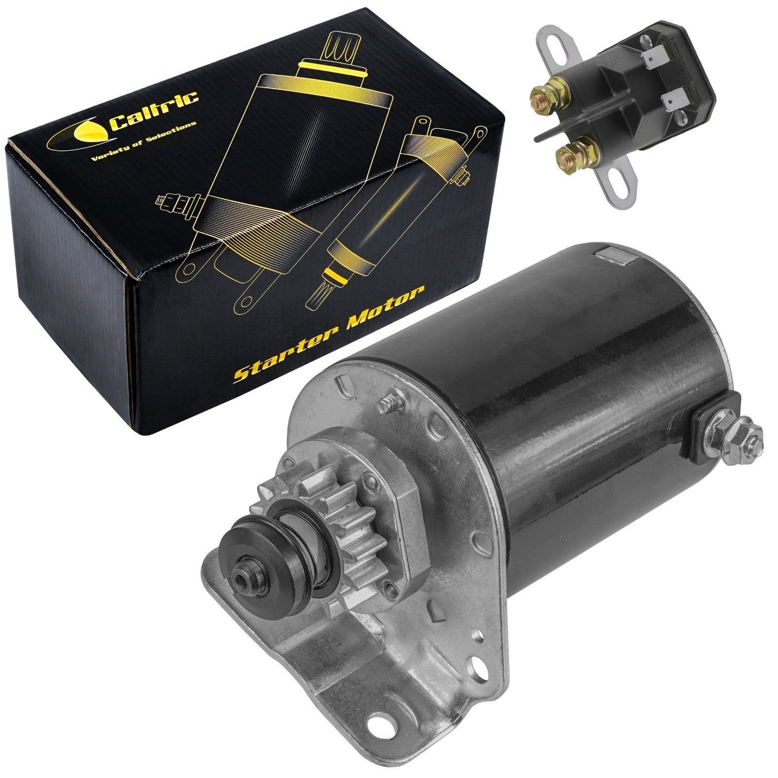 Starter and Relay Replacement for John Deere Lawn LA125 LA115 (2009–2010)