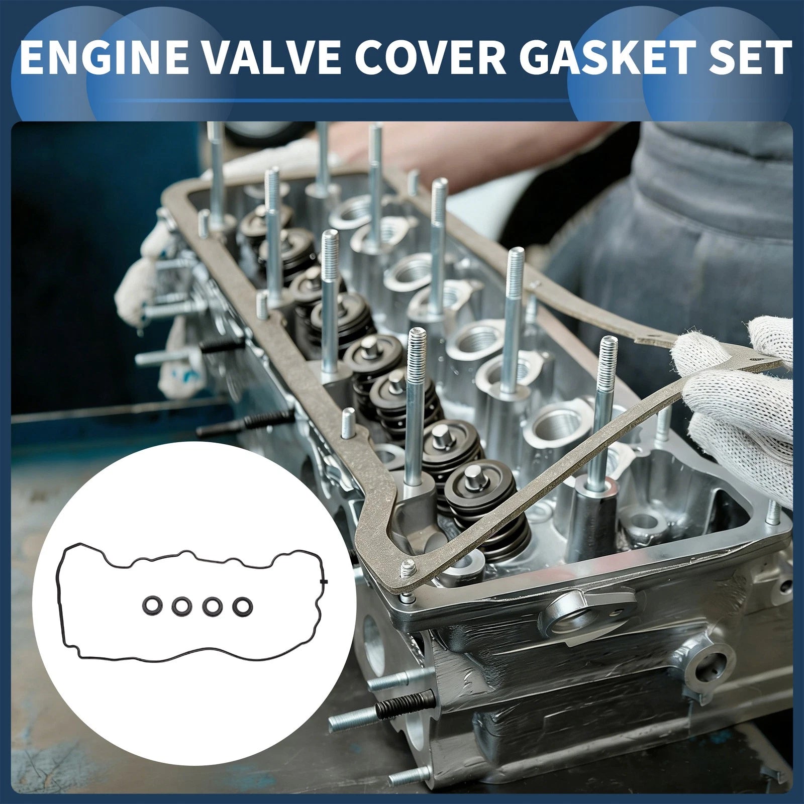Valve Cover Gasket Set Replacement for Lexus ES 2015–2018