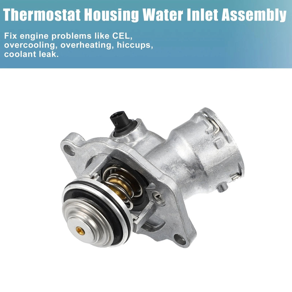 Engine Coolant Thermostat Housing Assembly for Mercedes-Benz E350 (2010–2019)