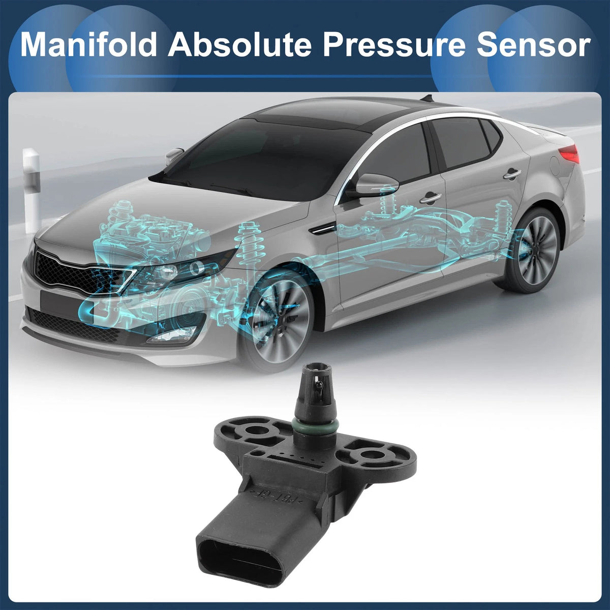 MAP Pressure Sensor Replacement for Volkswagen Polo 1.2 (2010–2018)