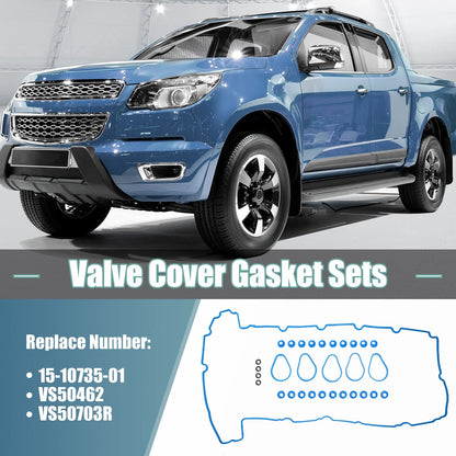 Valve Cover Gasket Seal Set Kit for Chevy for GMC for Hummer (OEM) (2003–2010)