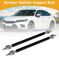 2X Adjustable Front Bumper Lip Splitter Strut Rod Tie for Universal Vehicles