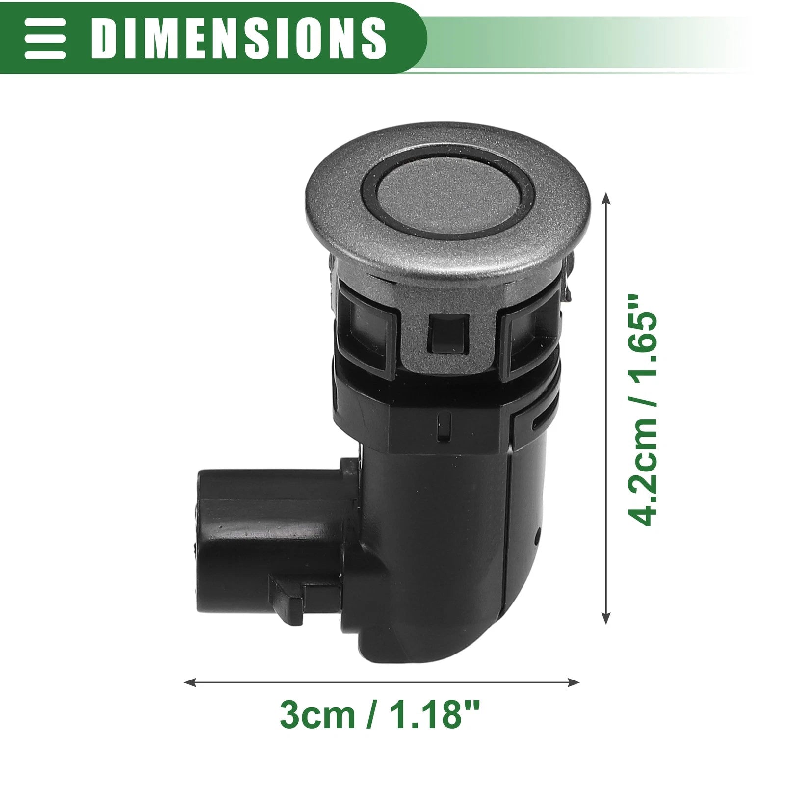 Bumper Reverse Parking Assist Sensor for Mazda 6 MK2 (2008–2012) GS1D67UC1A