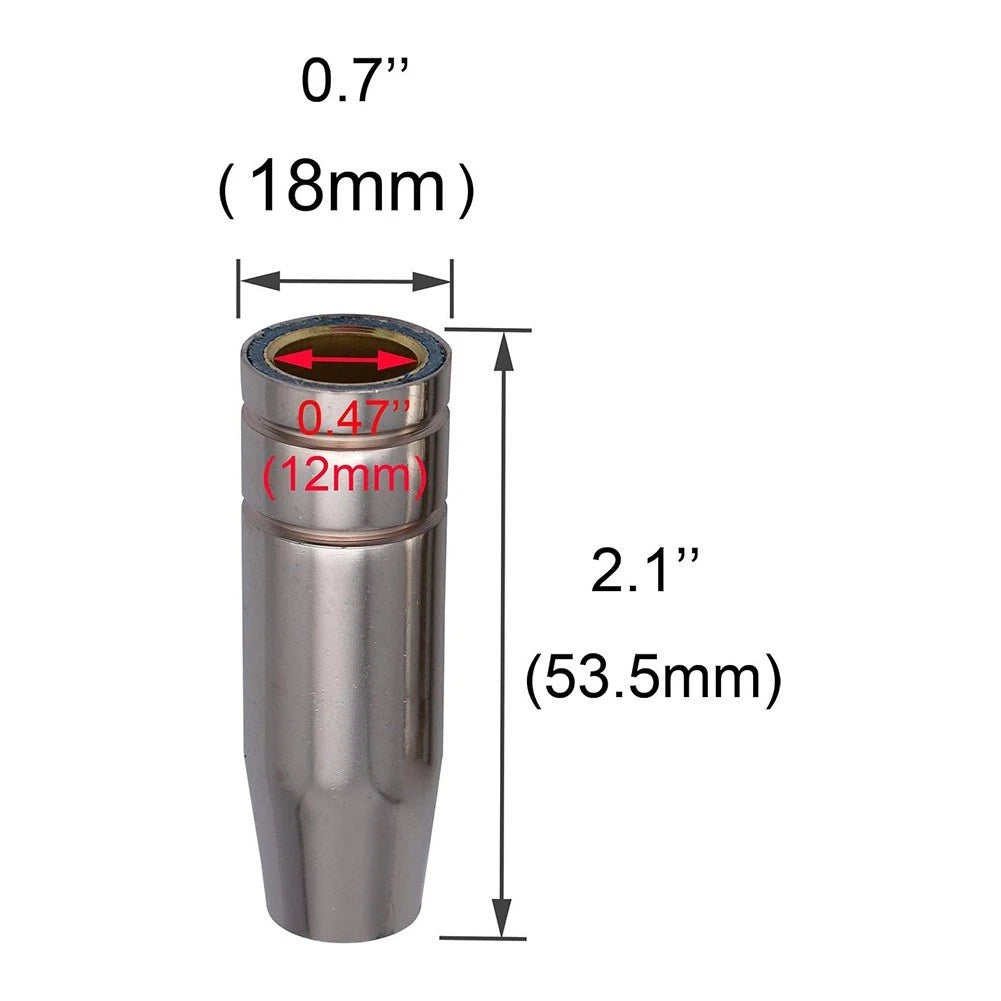 Set of 10 Conical Cups for 15AK and MB15 Torches