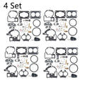 4X Carburetor Repair Kit for Mercruiser 3.0L 4.3L 5.0L 5.7L