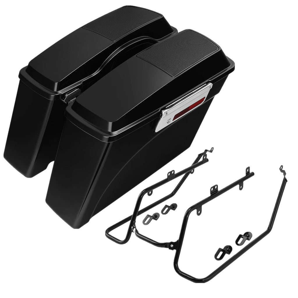 Saddlebags 6"x9" Speakers Lid & Conversion Bracket for Harley Dyna (2008–2017)