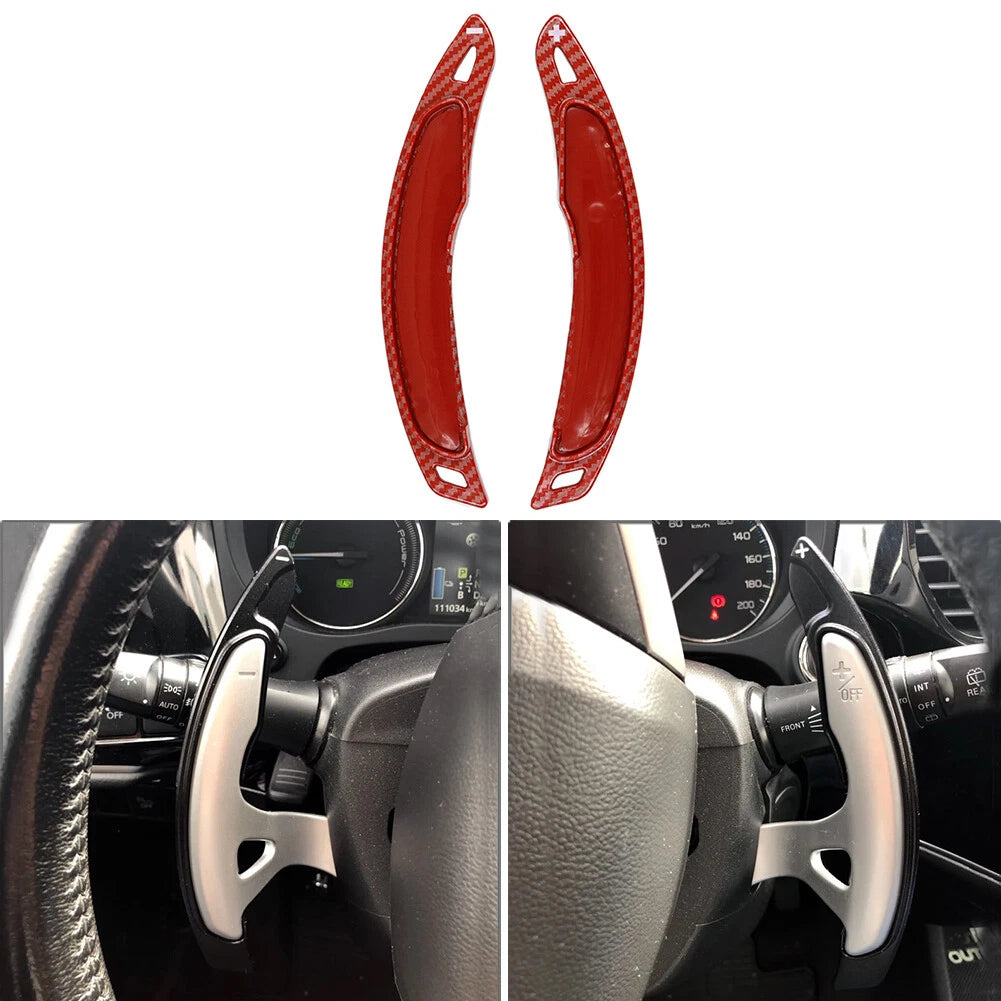 2X Steering Wheel Shift Paddle Extension for Mitsubishi Lancer Outlander ASX