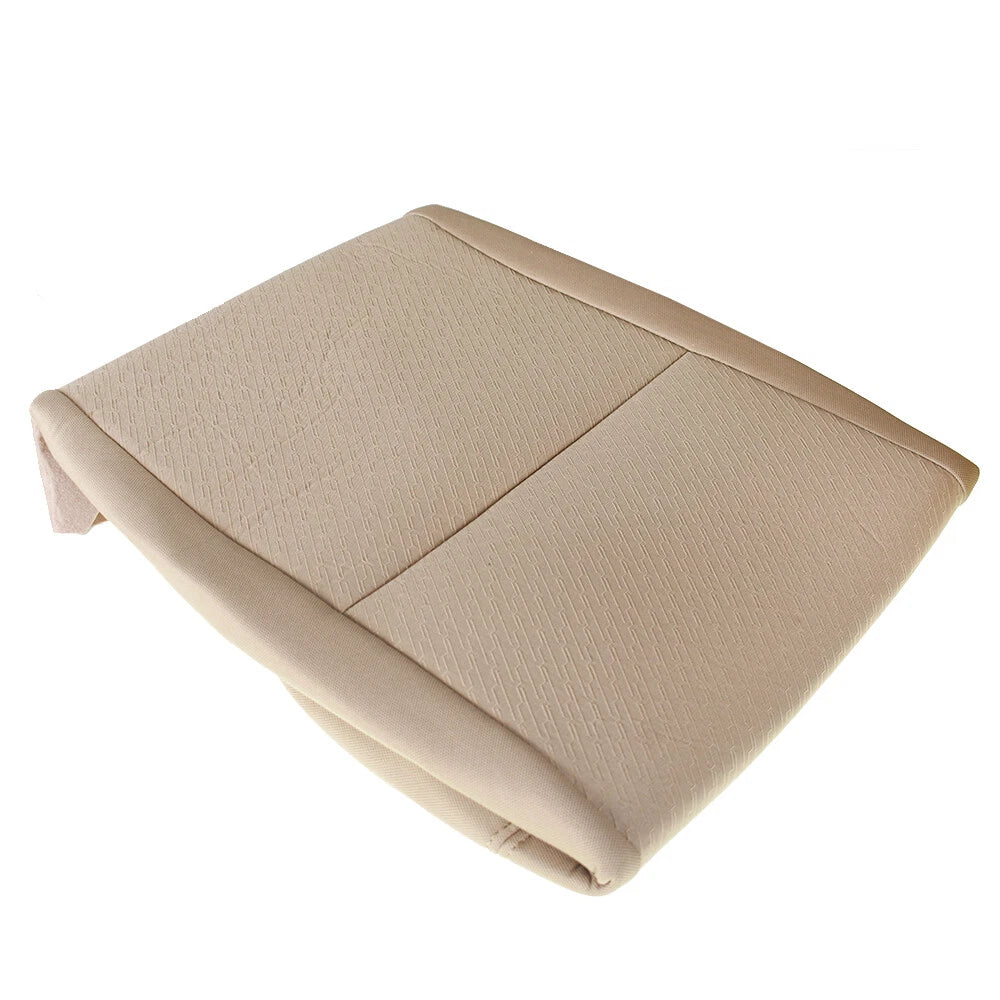 Driver Bottom Seat Cover Cloth Beige for Chevy Silverado 1500 2500 3500HD (2007–2014)