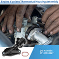 Engine Coolant Thermostat Housing Assembly Replacement for BMW X5 (2007–2013)