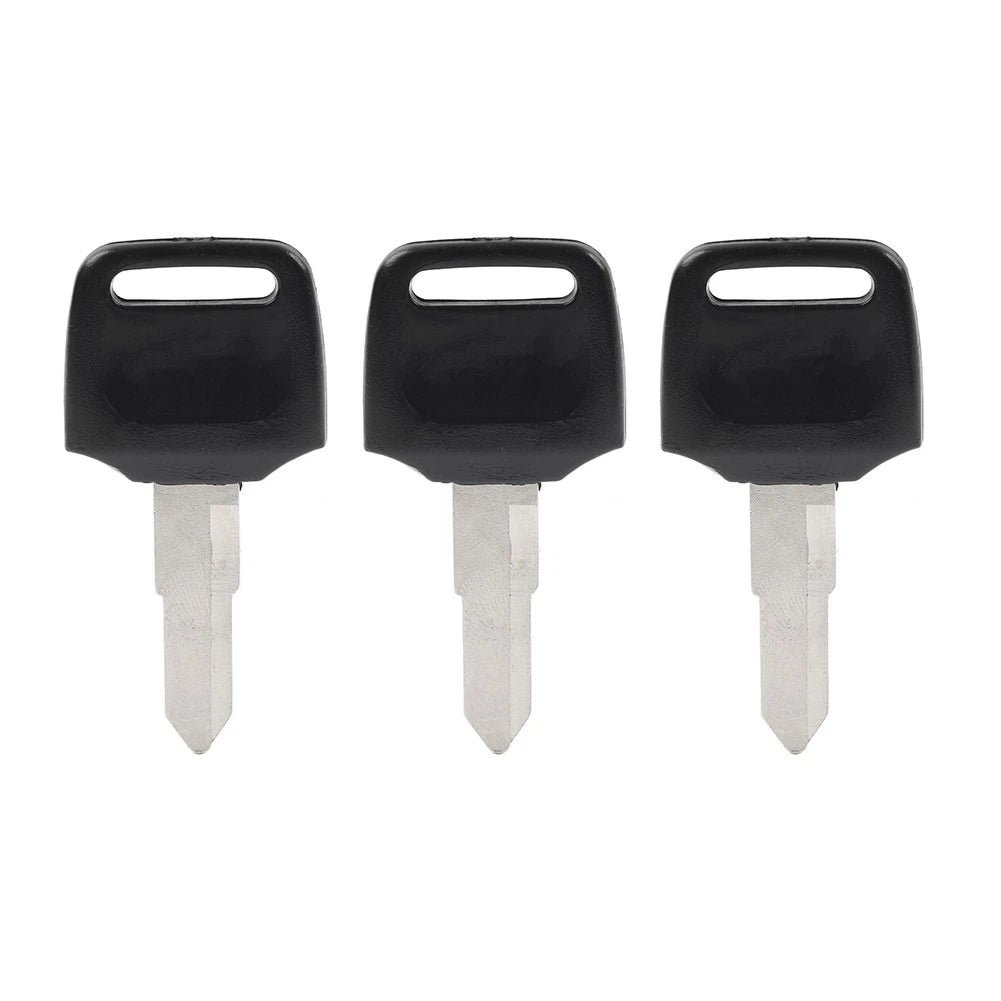 3X Uncut Blade Blank Key for Honda Dio 56 57 Z4 125 WH110 (50CC)