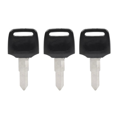 3X Uncut Blade Blank Key for Honda Dio 56 57 Z4 125 WH110 (50CC)