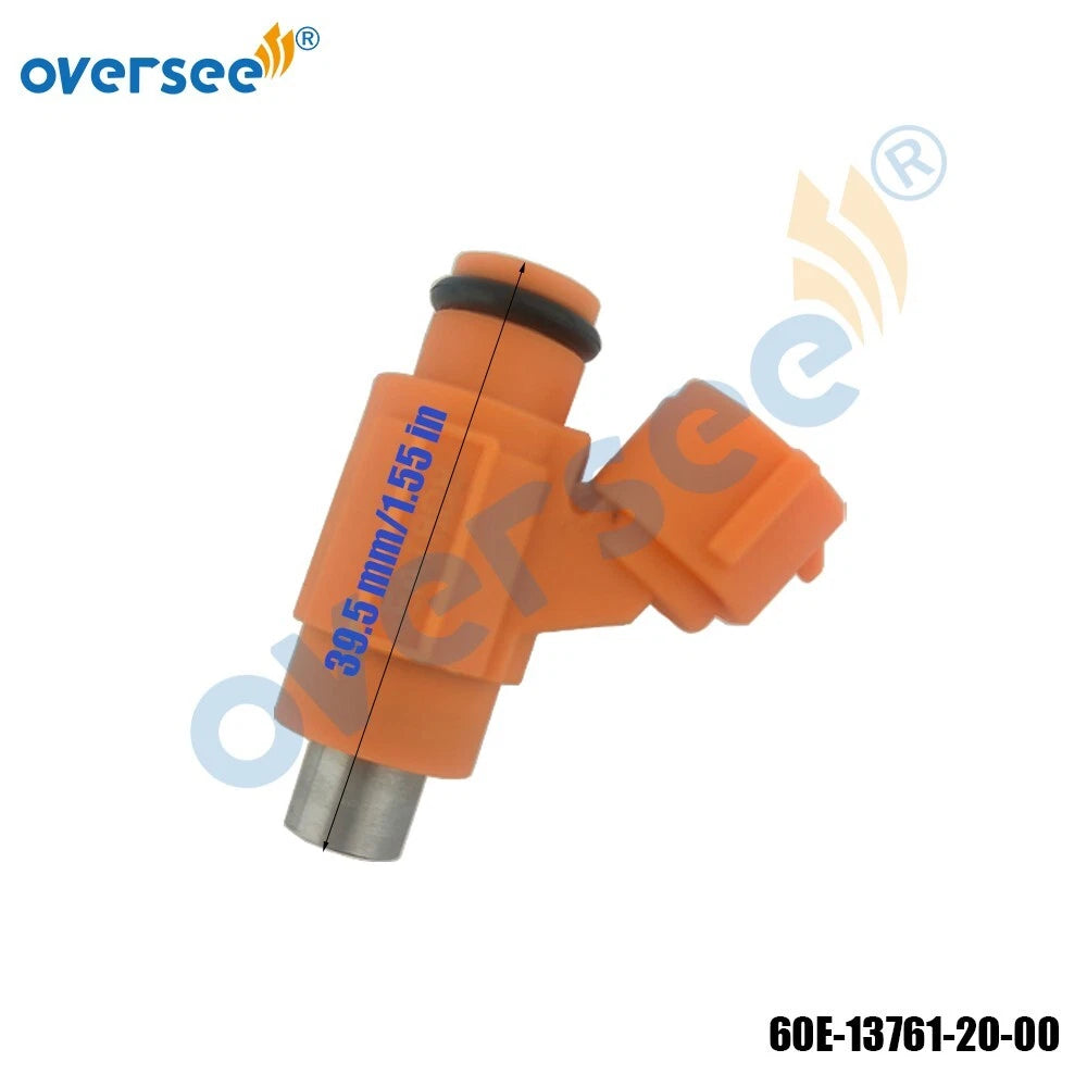 4Pcs Fuel Injector 60E-13761-20-00 for Yamaha PWC 1100 AR SX VX V1 (2012–2015)