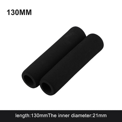 1 Pair Handlebar Foam Cover Grips for Motorcycle (130-500mm)