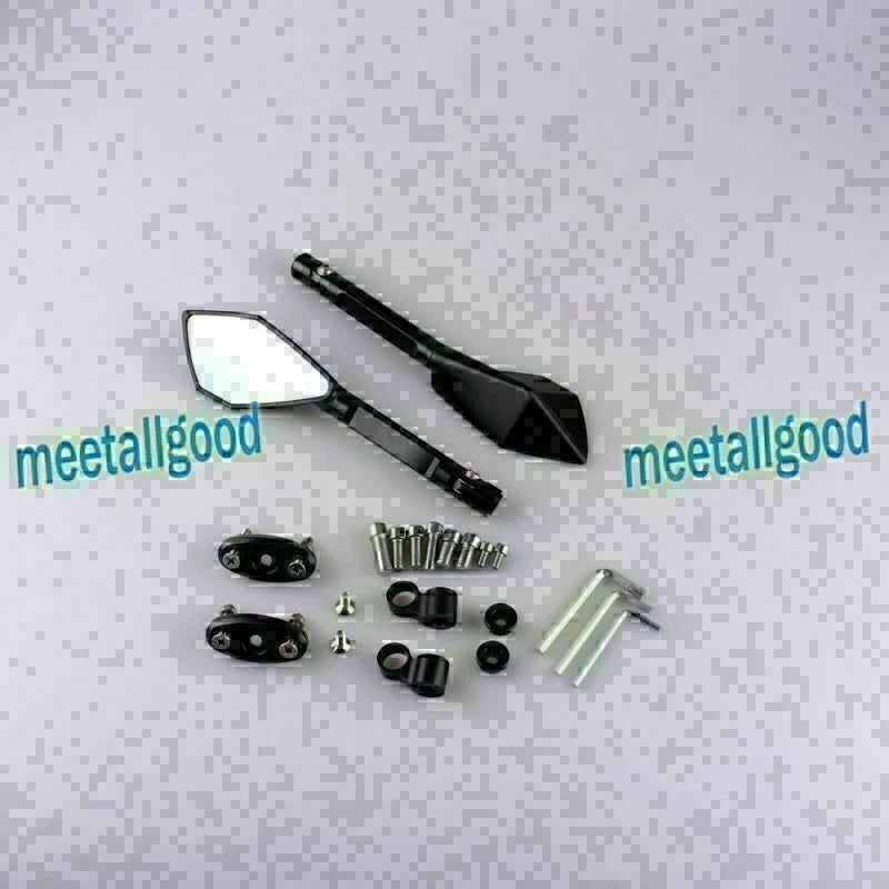 2X Rear View Side Mirrors for Honda CBR600 F (1999–2006) Black