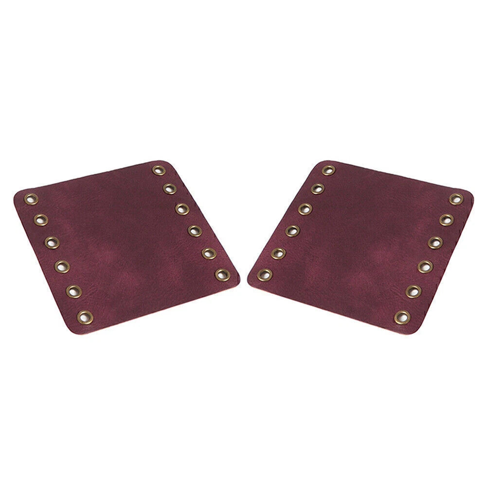 1 Pair Leather Hand Grips Covers for Harley Cafe Racer