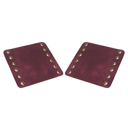 1 Pair Leather Hand Grips Covers for Harley Cafe Racer
