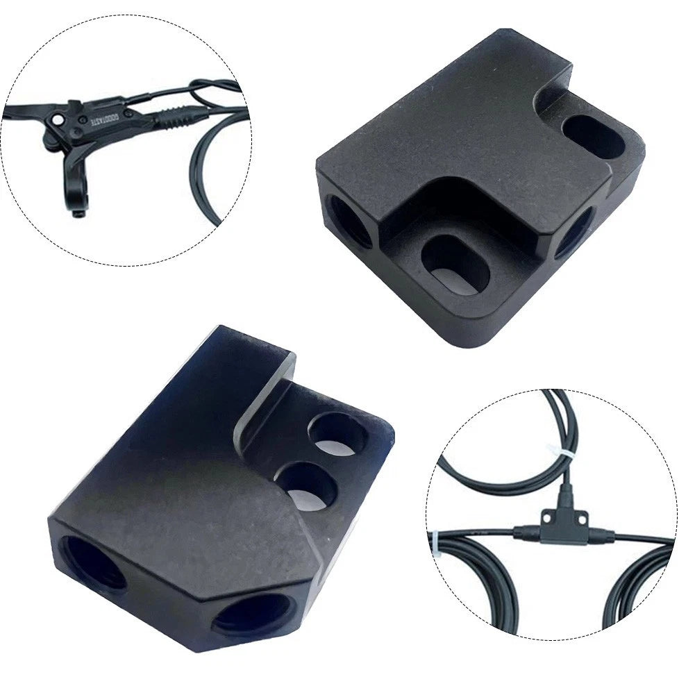 Hydraulic Brake Cable Tee 1 to 2 Adapter for Versatile Applications
