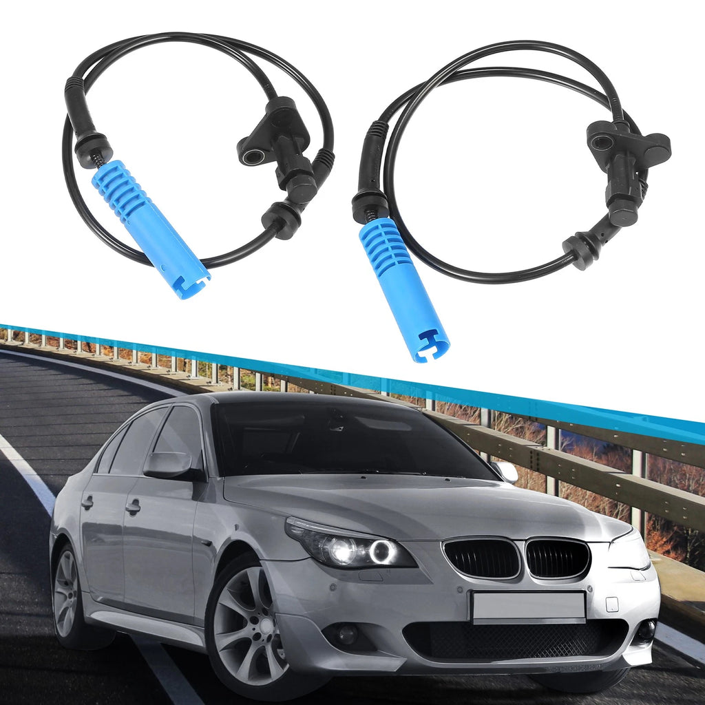 ABS Wheel Speed Sensor Front Left Right 2Pcs for BMW 525i (2004–2010)