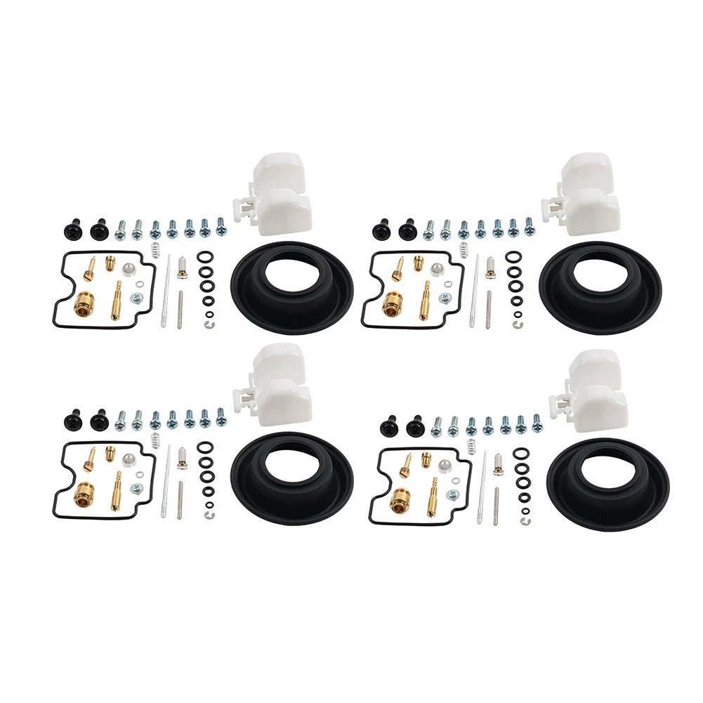 4X Carburetor Repair Kit for Yamaha XVS1100/XVS1100A (1999–2009)
