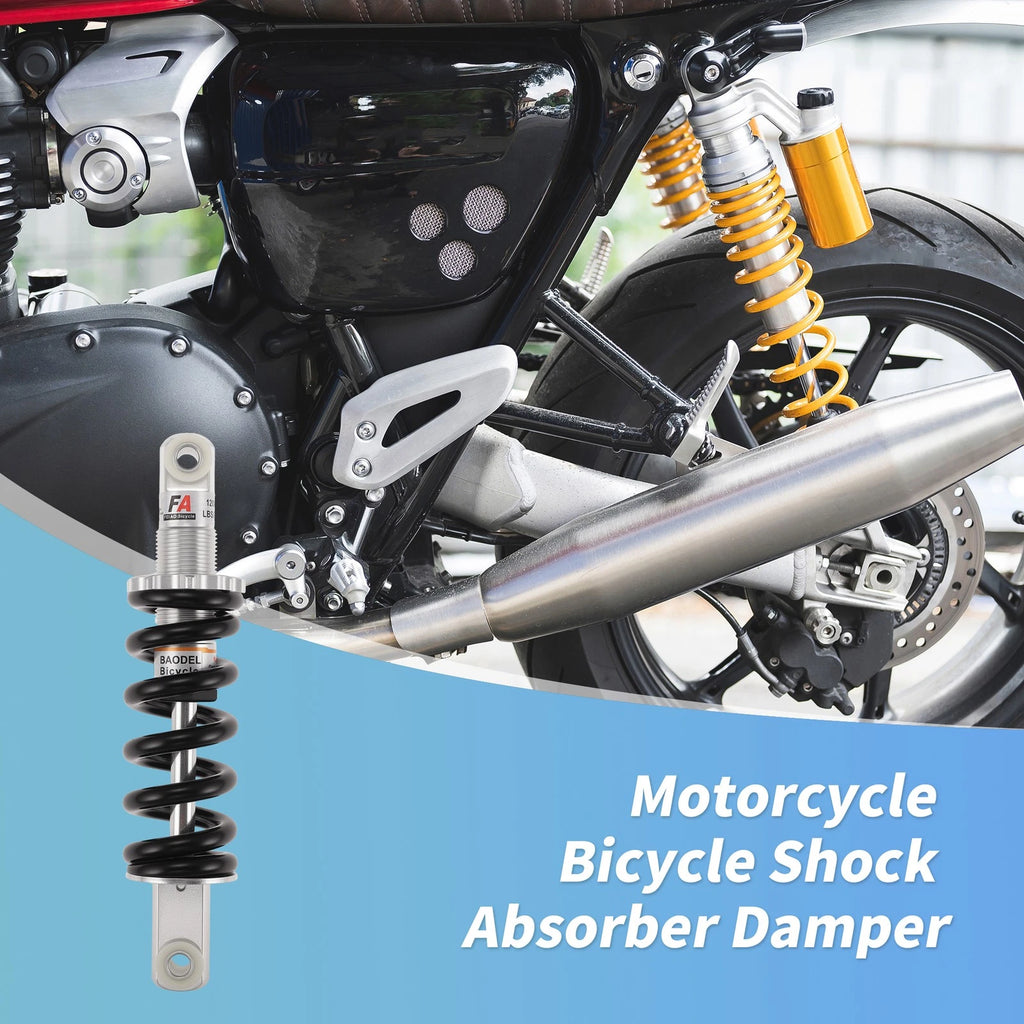 Rear Shock Absorber for Bicycle Motorcycle (190mm, 1200lbs)