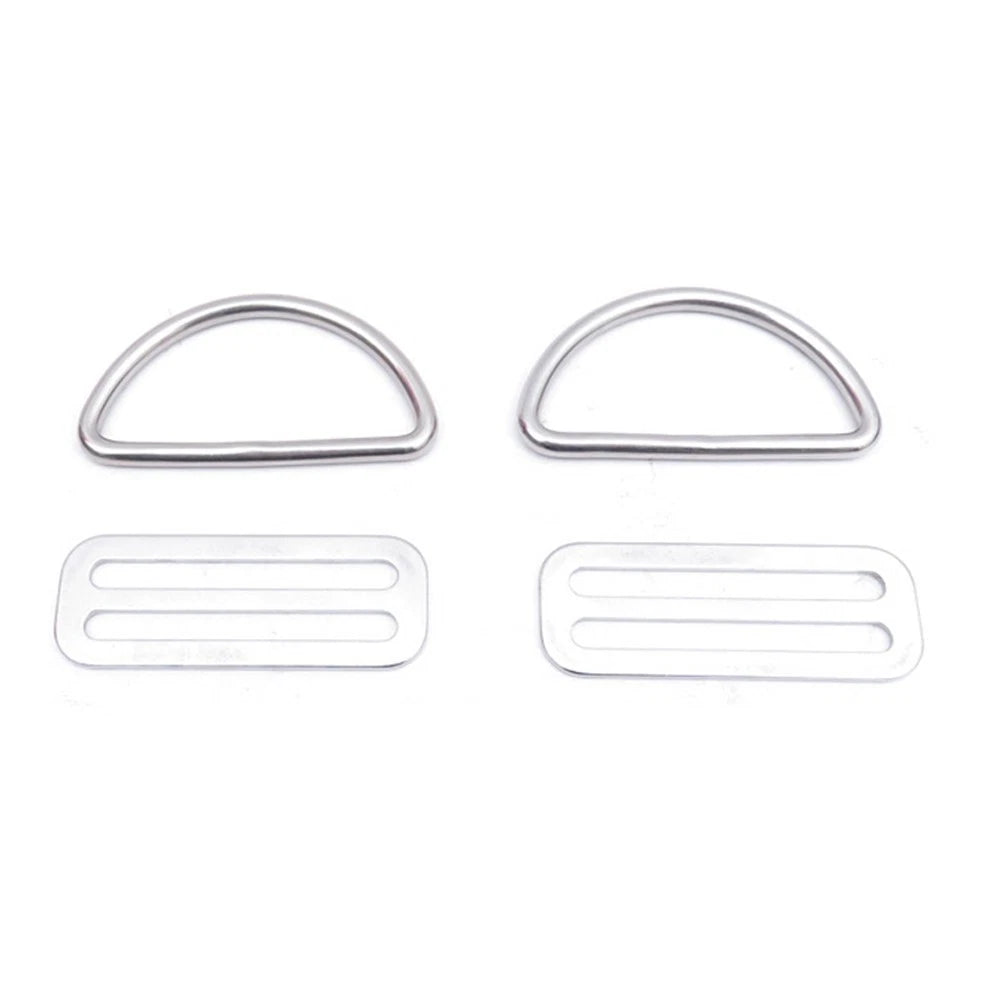 D Ring 1/2" Set of 2 for Scuba Diving