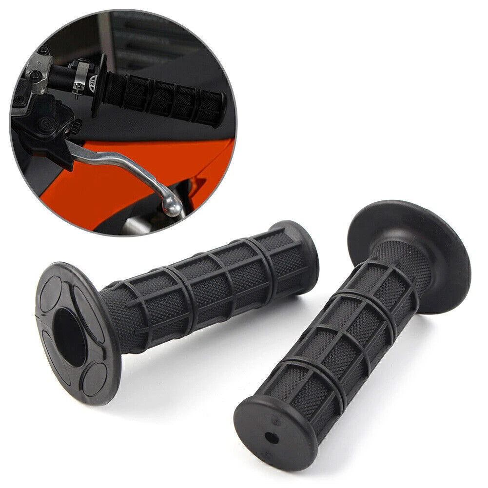 7/8" & 1" Pro Hand Grips Throttle Handle Bar for ATV MX Dirt Bike Enduro Black