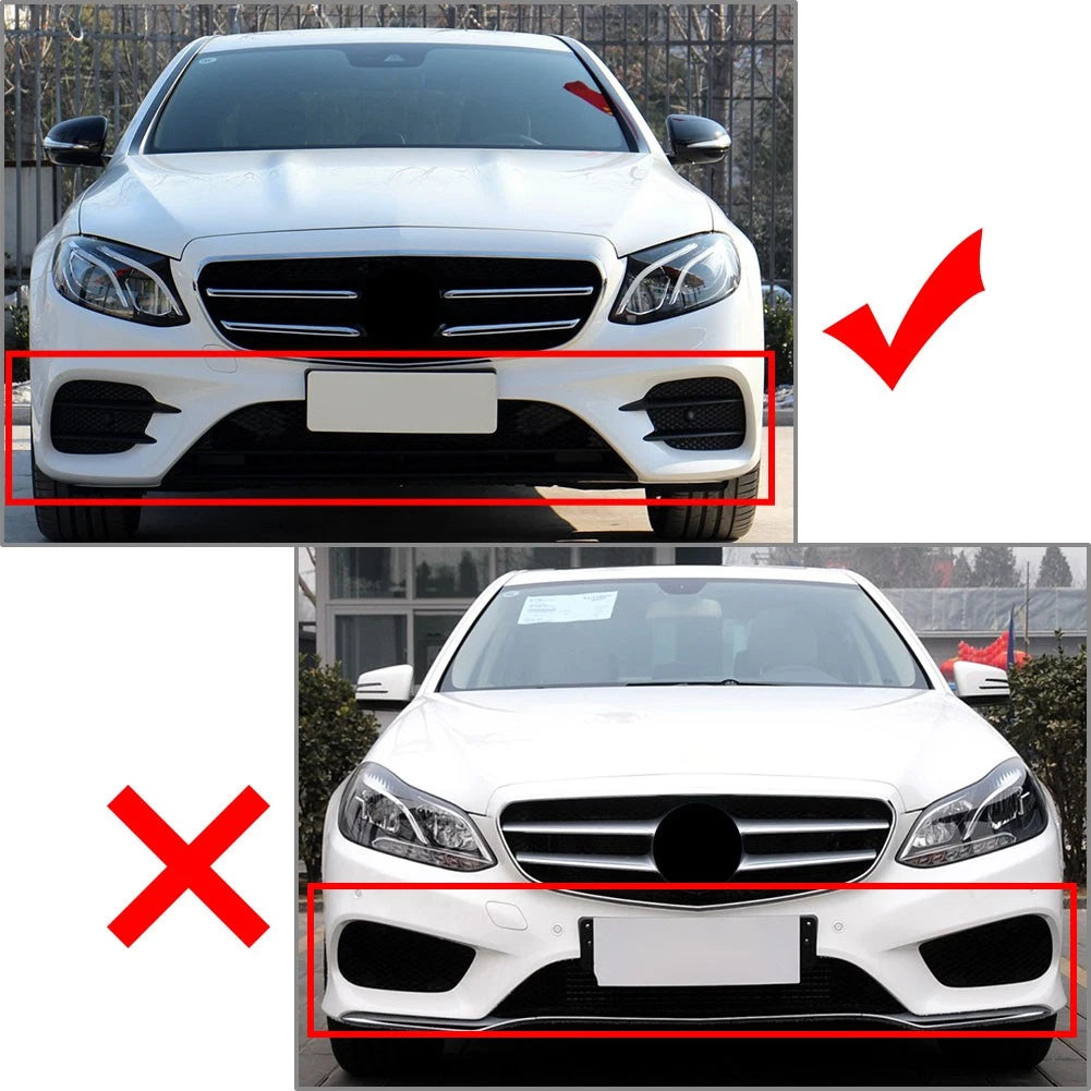 Front Bumper Lip Splitter for Mercedes Benz E-Class W213 (2016–2020)