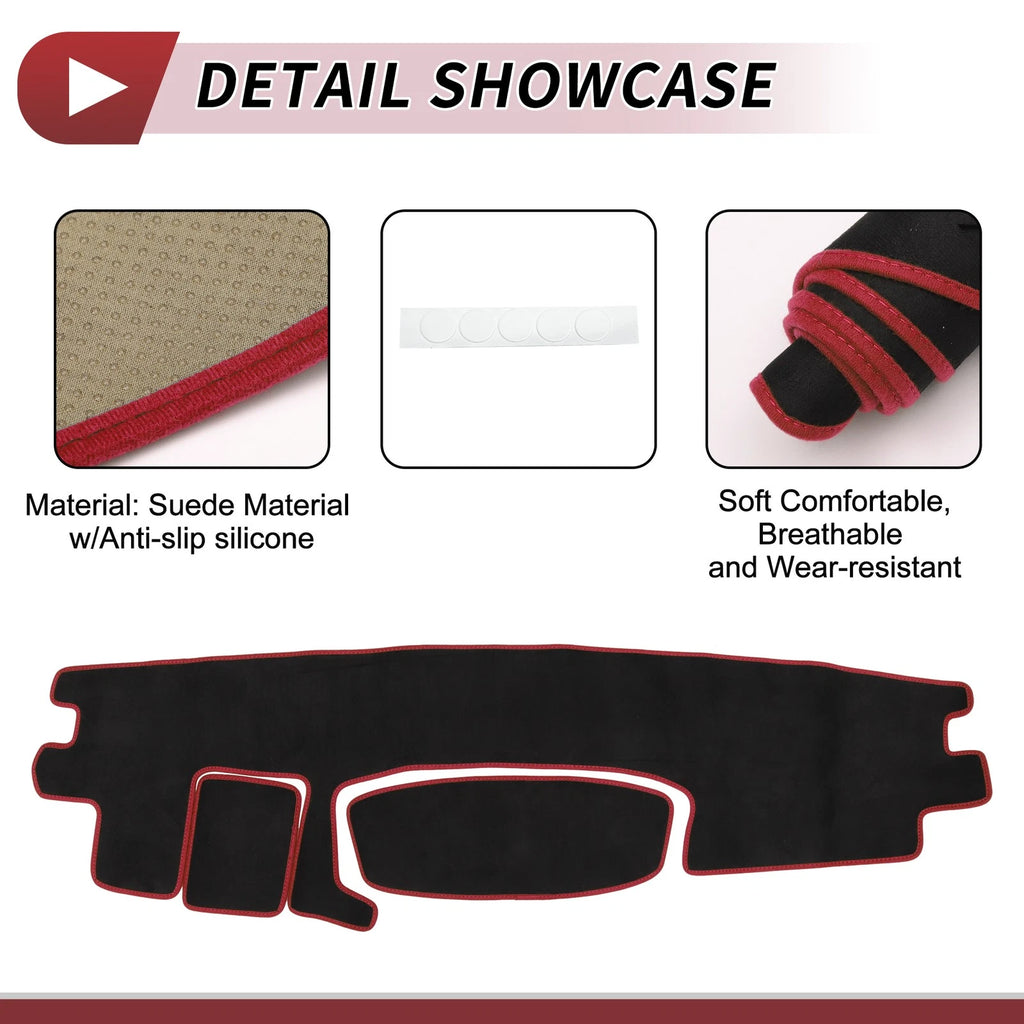 Dashboard Dash Cover Mat Protector Pad for Toyota Roomy Tank (2016–2020)