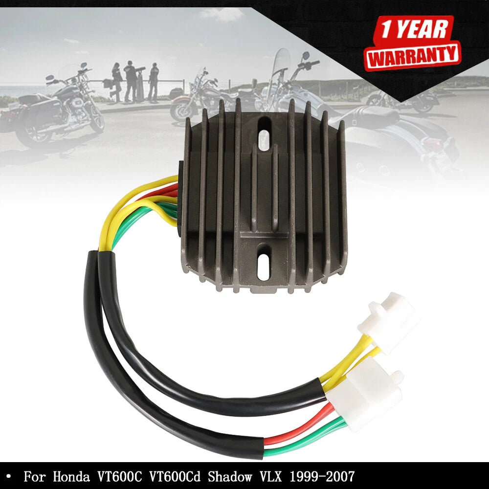 Regulator Rectifier for Honda VT600C VT600Cd Shadow VLX (1999–2007)