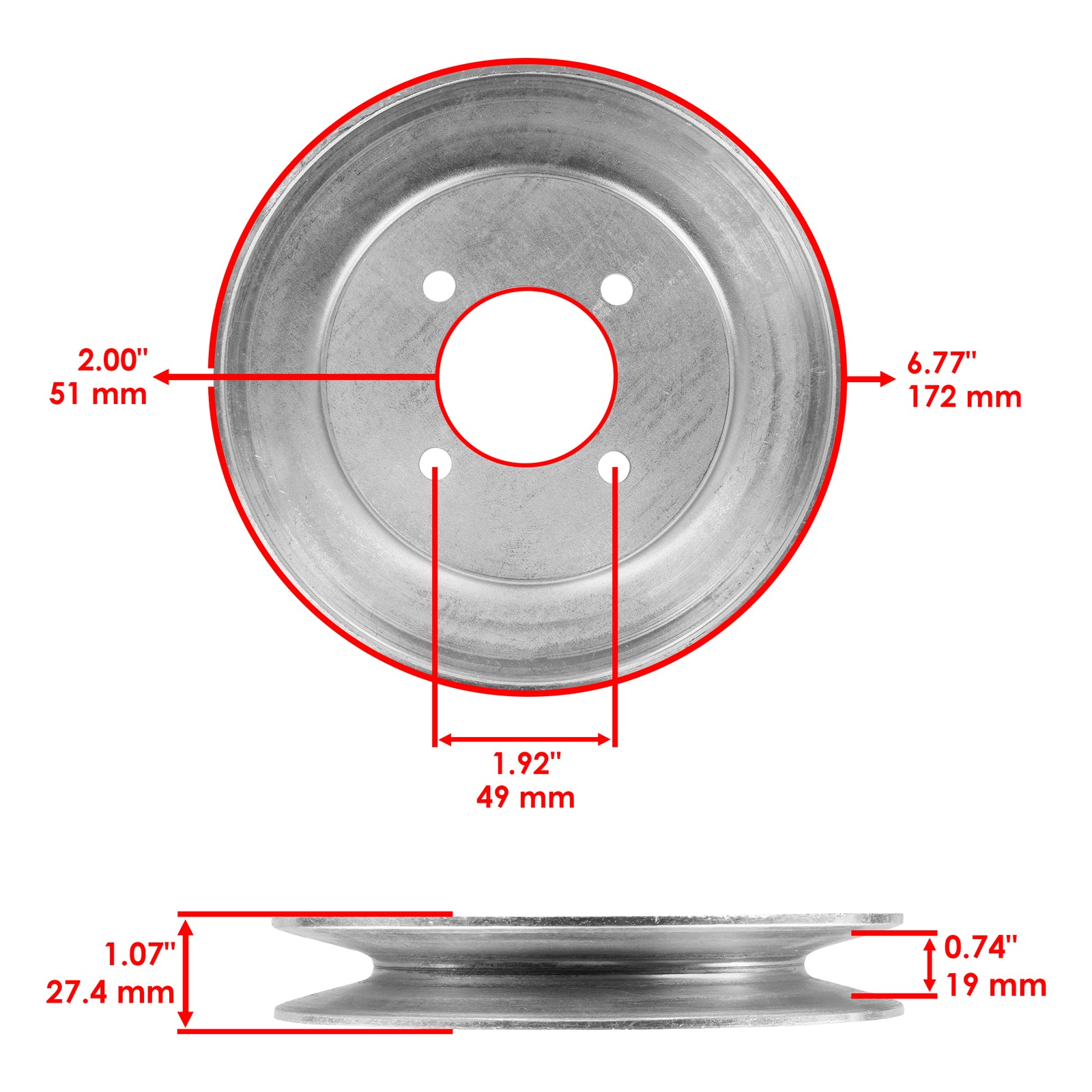 Deck Spindle and Pulley Replacement for John Deere ZTrak Z710 Z930 (1997–1997)