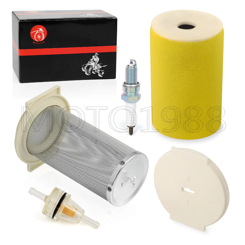 Air Filter Guide End Cap Kit for Yamaha Kodiak 400 YFM400FW 1993–1999