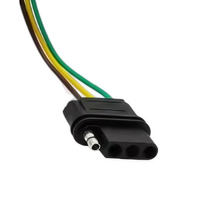 4 Pin Trailer Socket Extension Cable 20 cm with Copper Contacts