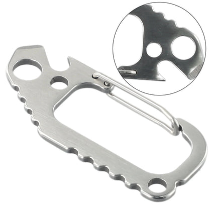 1x Carabiner D Ring Key Chain Clip for Outdoor Use