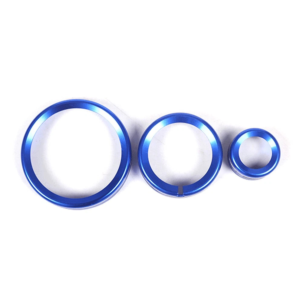 Multimedia Knob Ring for Alfa Romeo Giulia Stelvio (2017–2019) - Blue