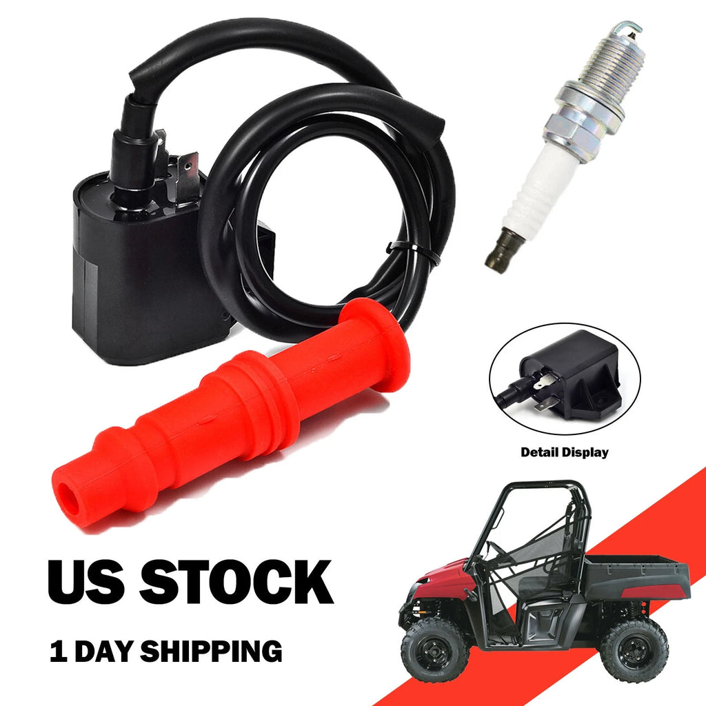 Ignition Coil Spark Plug for Polaris Sportsman 500 / Ranger 400 / 500 (1996–2023)